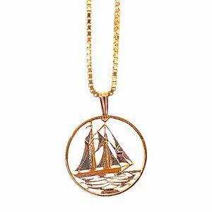Sailboat Pendant Necklace